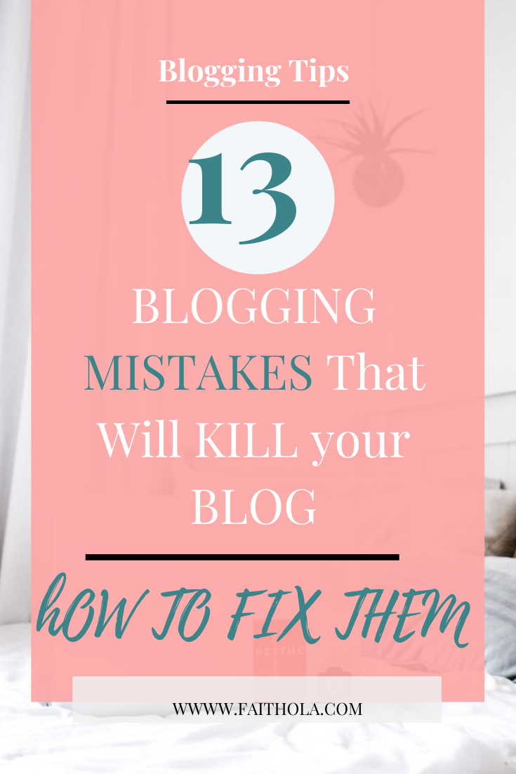 13 Common Blogging Mistakes Beginners Make (How To Fix Them)