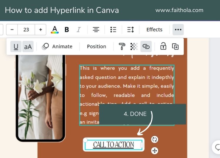 Can I Add A Hyperlink On Canva