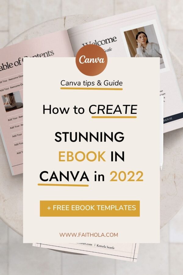 How To Create Stunning Ebook In Canva (+Free Canva Templates)