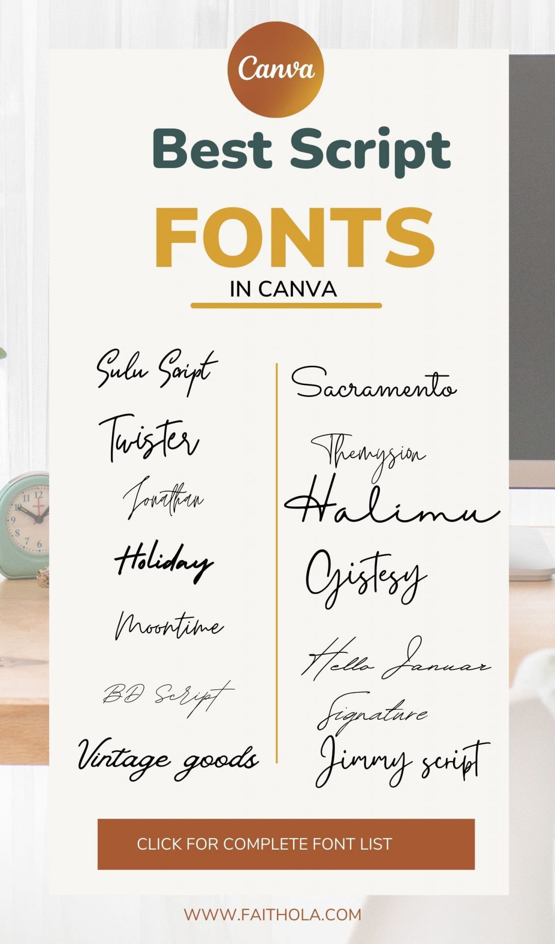 best script fonts in canva