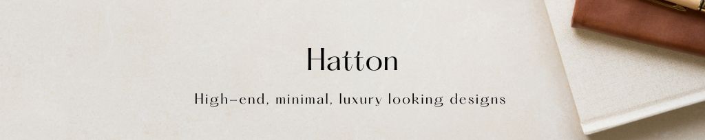 Hatton Best aesthetic fonts in canva