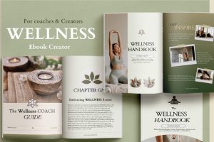 Health coach and Wellness ebook canva