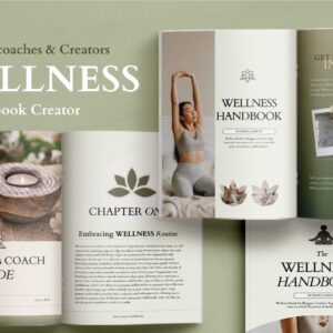 Health coach and Wellness ebook canva