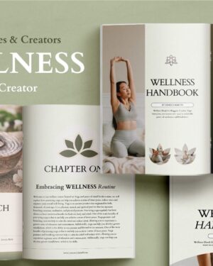 Health coach and Wellness ebook canva