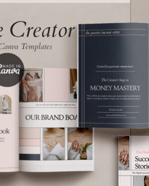 Ebook and Lead Magnet Canva Template - Ladyboss