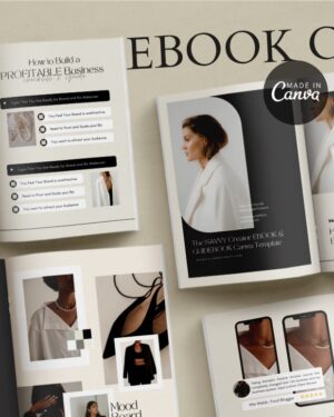 Savvy Creator Ebook Templates Canva