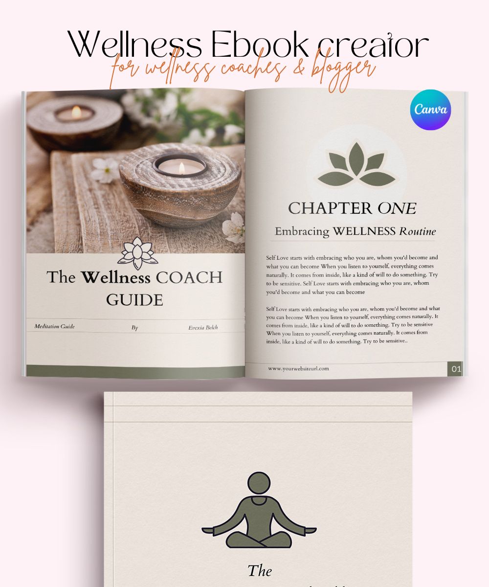 wellness ebook creator template