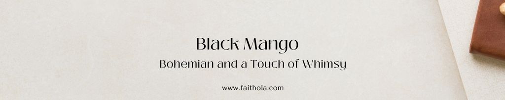 Black Mango Best Boho canva font