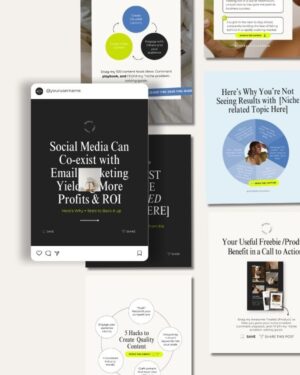 Emily content post Instagram Templates